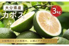 大分県産カボス 3kg 8月～9月発送