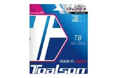トアルソン 硬式テニスストリング T8 BOX（22張り入り）※ゲージ1.3mm＜139-009＞