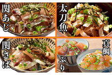 りゅうきゅう5種(関あじ・関さば・太刀魚・真鯛・ぶり)[各2食セット] 海鮮丼 漬け丼 大分郷土料理 豊後絆屋 ふるさと納税 魚 冷凍 加工品 惣菜 おすすめ おいしい 刺身 詰め合わせ おせち セット 産地直送 国産 大分県 海鮮 漬け 真空パック 小分け 惣菜 人気 関アジ 関あじ 関サバ 関さば  太刀魚 タチウオ たちうお 鯛 タイ たい 鰤 ブリ ぶり 敬老の日 ＜101-004_5＞