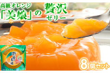 高級オレンジ「美娘」をたっぷり使用した贅沢ゼリー「杵築の美娘」 8個セット お菓子の菊家 ＜124-001_5＞