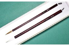 筆工房楽々堂の水墨画筆　大小2本セットB＜054-017_5＞