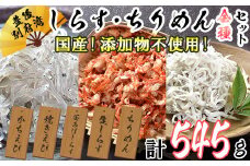 国産添加物不使用！別府湾えびとしらすの全種お試しセット 小分け 国産 海鮮丼 しらす シラス ちりめん ちりめんじゃこ おつまみ 冷凍配送 敬老の日 ＜108-038_5＞