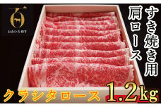 おおいた和牛 すき焼き用肩ロース クラシタロース 1.2kg【匠牧場】 牛肉 すき焼き しゃぶしゃぶ 牛 和牛 おすすめ 国産 すき焼き用牛肉 すき焼き肉 赤身 すき焼き用 しゃぶしゃぶ用 鍋 おおいた和牛 スピード発送 スピード ＜102-016_5＞