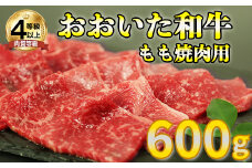 おおいた和牛もも焼肉用 600g お楽しみ 牛肉 お肉 もも 敬老の日 ＜123-001_5＞