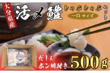 大分県産活じめ鱧（はも）しゃぶしゃぶセット 500g [3～5人前] 鱧 はも ハモ 鱧しゃぶ 湯引き 鱧鍋 鱧しゃぶセット しゃぶしゃぶ 骨切り 天然鱧 冷凍 敬老の日 ＜108-009_5＞