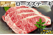 豊の香 クイーンビーフ ロースステーキ 720g （180g×4枚） 国産 黒毛和牛 経産牛 お楽しみ 牛肉 お肉 人気 ＜150-003_5＞