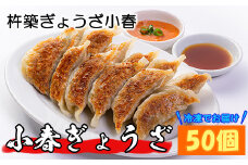 杵築ぎょうざ小春の小春ぎょうざ(スタンダード) 50個 冷凍 餃子 人気 国産 ぎょうざ ギョーザ ＜152-001_5＞
