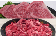 おおいた和牛サーロインステーキ＆切り落とし 計1600g  牛肉 お肉 ＜154-018_6＞