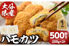 ハモカツ(計500g・250g×2P) 鱧 はも 冷凍 惣菜 カツ 揚げるだけ フライ おかず 勝負飯めし 【101900500】【上野水産】