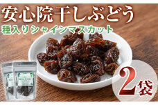 安心院干しぶどう 種入りシャインマスカット(計70g・35g×2袋)ドライフルーツ 葡萄 ぶどう シャインマスカット 果物 くだもの フルーツ 乾燥 小分け 大分県産【100700700】【宮田ファミリーぶどう園】