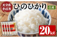 ＜先行予約受付中！2025年10月上旬より順次発送予定＞＜令和7年産・新米＞ひのひかり 白米 (計20kg・5kg×4P) お米 ごはん ご飯【107101201】【あいはな農園】
