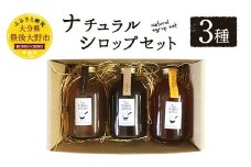 019-820 ナチュラル シロップ セット 3種 計750ml (250ml×3本)