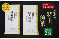 014-184 特上煎茶 かぶせ 100ｇ×2袋 200g