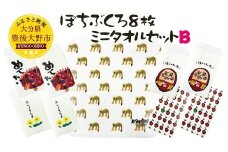 048-922 ぽちぶくろ・ミニタオルセットB ハンカチ ポチ袋