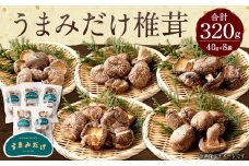 015-602x2 うまみだけ 食べくらべセット 40g×8袋 計320g しいたけ きのこ 豊後大野市