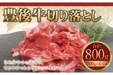091-729 豊後牛 切り落とし 計800g (200g×4パック) 和牛 牛肉 国産