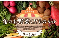152-1057 【北海道・沖縄県・離島への配送不可】 豊後大野市の旬の お野菜 くだもの セット 8～10品 大分県産 フルーツ 旬 青果 