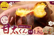 171-1130x1 【先行予約】 高糖度さつまいも 甘太くん 約1.8kg（Lサイズ3本・Mサイズ5本） 小箱 サツマイモ 甘藷 かんしょ おやつ 焼き芋 【2025年11月下旬から2026年4月下旬発送予定】