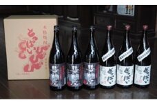 C29010 本格麦焼酎「とっぱい＆喜納屋」の１升瓶を豪快に６本！・通_29010C