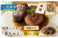 国東しいたけ「香ちゃん（極上品300g）」※桐箱入り_29030B