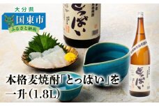 06-4 本格麦焼酎「とっぱい」を一升（1.8L）_064Z