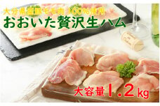 おおいたの贅沢生ハムを大容量の1.2kg‼_0245N