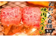 おおいた自慢の焼肉セット計1.1kg/豊後牛カルビ,モモほか_1159R