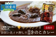 おおいたイチ押し!!豊後きのこカレー6食分_1295R