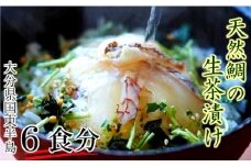 天然鯛の生茶漬け/6食分_1312R