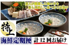 お家で海鮮三昧！特上海鮮4月から1年間定期便/計12回発送_1682R