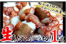 船上活き締め！生真だこぶつ切1kg（200g×5P）_1811R