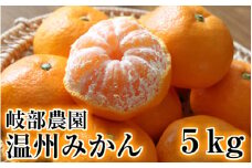 【12月配送開始】岐部農園の温州みかん5kg_1302R