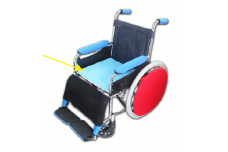 クロッツ エア ずれ防止クッション (底面滑り止め/車椅子サポート用品)　ネイビー_2009R-2