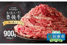 【黒毛和牛】 豊後牛／切り落とし  900g（300g×3）_2180R