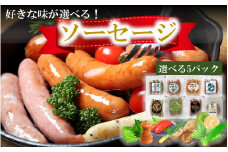好きな味が選べる！大分県産ソーセージ8種類から5パック_2237R