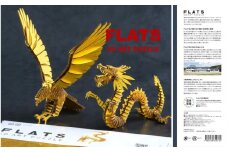 段ボール製組立キット 【辰段（ゴールド）と鷹段（ゴールド）のセット】 各1体分_2322R