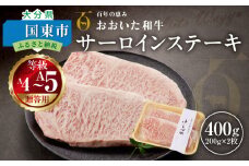 【贈答用】A4～A5等級おおいた和牛サーロインステーキ400g（200g×2枚）_2421R