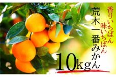 【先行予約・年明け配送】 令和7年1月から出荷開始 / 荒木一番みかん約10kg _1422R-2