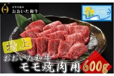 【父の日ギフト】4等級以上/おおいた和牛焼肉用モモ 600g_2558R