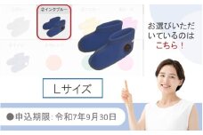 【9月30日まで】【限定色】【インクブルー・Ｌ】クロッツやわらか湯たんぽ/足用ショートタイプ_2566R-6
