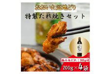 おおいた冠地どり特製たれ焼き　＜全国テレビで絶賛＞極み肉だれ1本付きセット【1272604】