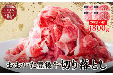 おおいた豊後牛　切り落とし 800g(200g×4パック)【1312624】