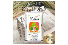 ＜令和6年産＞大分のお米　大分県産こしひかり5kg×2(日出町)【1500337】