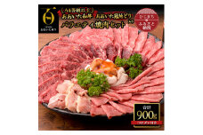 ＜のし付き＞＜お中元＞バラエティー焼肉セット(合計900g)つけダレ付【1409755】