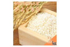 ＜令和7年産＞もち米「ヒヨクモチ」2kg【1623580】