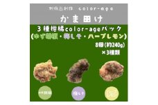 彩りからあげ　3種柑橘color-ageパック(ゆず胡椒・梅しそ・ハーブレモン)【1649521】