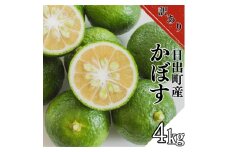 ＜訳あり＞日出町産かぼす　4kg【1621679】