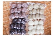 お正月用 もち 合計1.6kg ( 黒米もち 赤米もち 緑玄米もち 白もち )×各400g お餅 餅