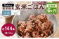 【6ヶ月定期便】レンジ対応！3日寝かせ発芽酵素玄米ごはん24食分×6ヶ月