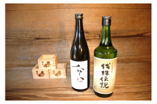 亀の井こだわり清酒、麦焼酎セット 亀の井 清酒 山廃仕込み 地酒 純米酒 麦焼酎 切株伝説 五百万石 灰汁 水割り ロック お湯割り 長期貯蔵 伏流水 酒造 伝統 手作り 農家 万年山 飲み比べ 浅井米 酒米 享保年間 江戸時代 創業三百余年 伝承 熟成 濃厚 酸味